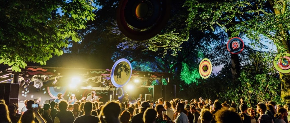 The Viewpoint Stage at Kelburn Garden Party 2018