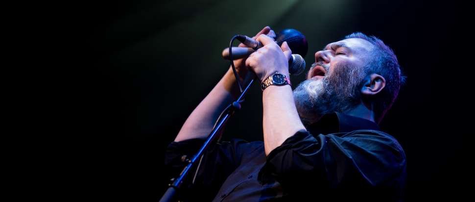 Aidan Moffat & RM Hubbert live at Old Fruitmarket, Glasgow, 3 Feb