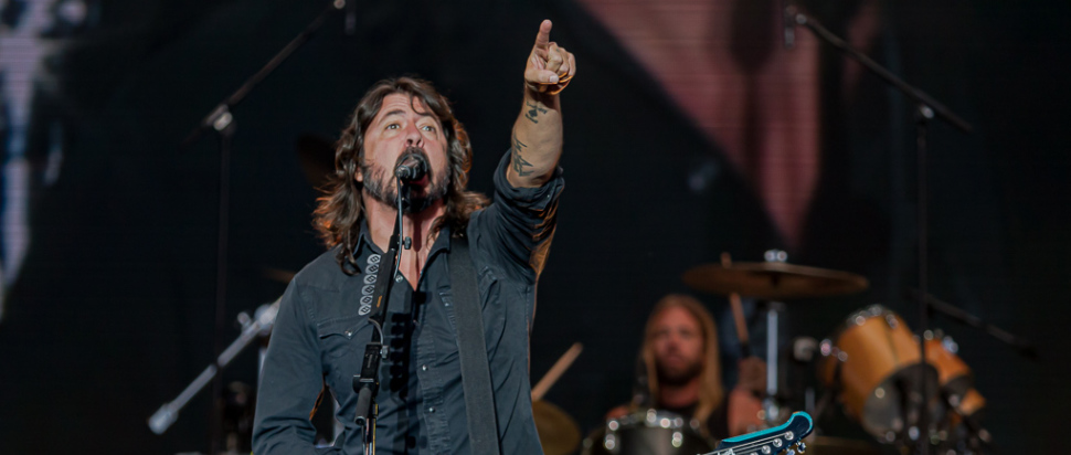 Foo Fighters live at Bellahouston Park, Glasgow, 17 Aug