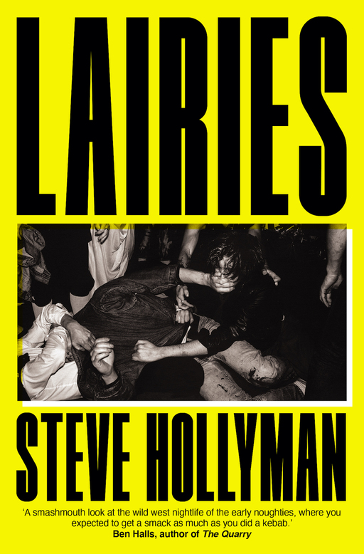 Cover jacket for Lairies by Steve Hollyman