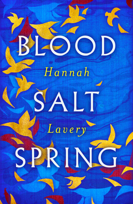 The cover of Blood Salt Spring by Hannah Lavery