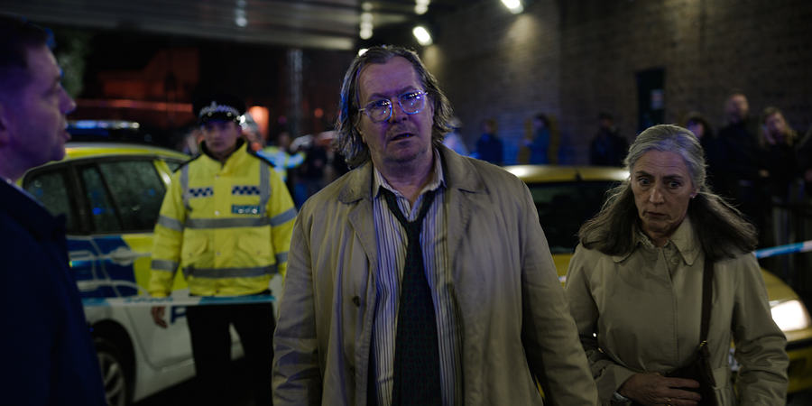 Gary Oldman in a still from Slow Horses.