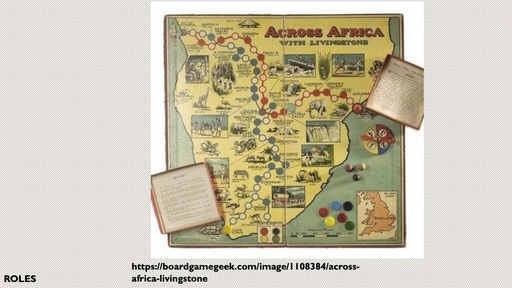An image depicting the board game 'Across Africa with Livingstone'