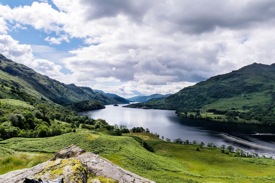 Photo of the Trossachs National Park.