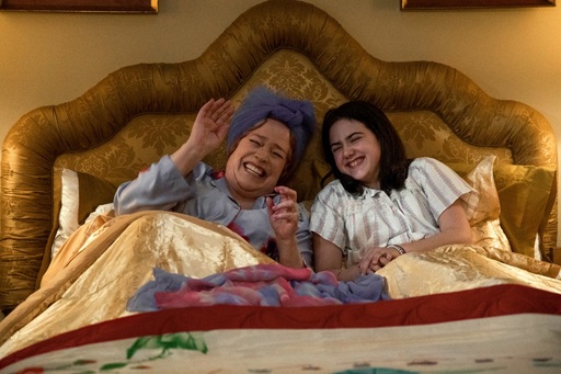Kathy Bates and Abby Ryder Forston in Are You There God? It's Me, Margaret.