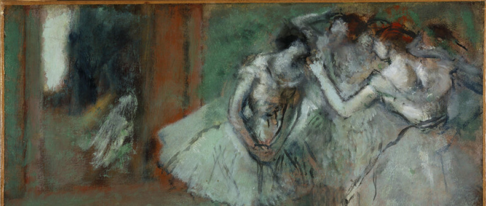 Edgar Degas - A Group of Dancers