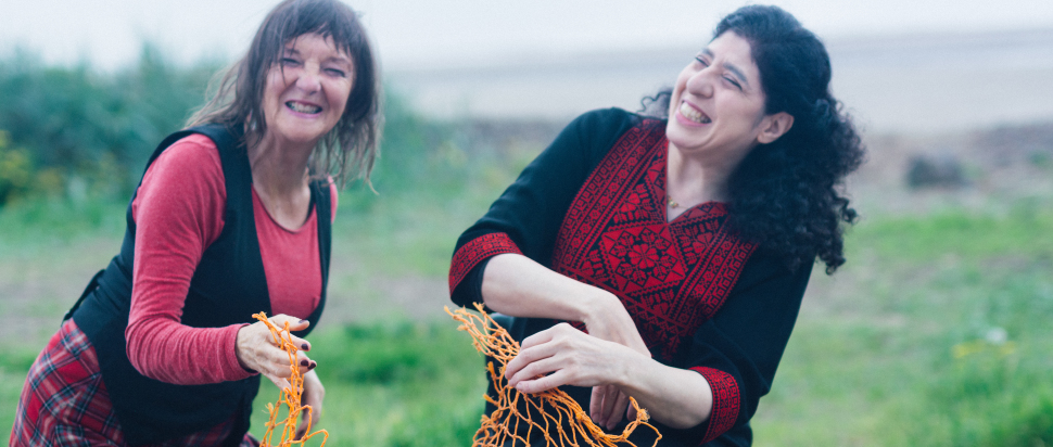 Janis Mackay and Nada Shawa for Mending Nets at SISF