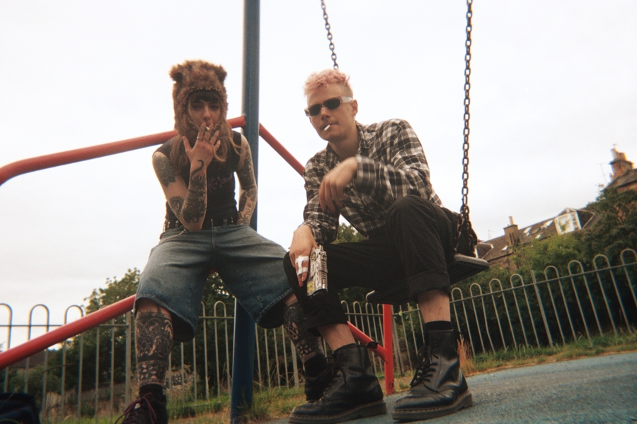 Photo of the two members of Cowboy Hunters