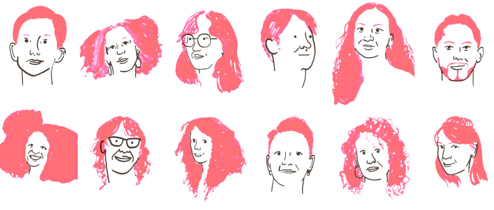 Scottish writers illustration