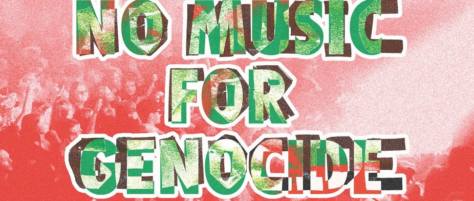 No Music for Genocide Illustration