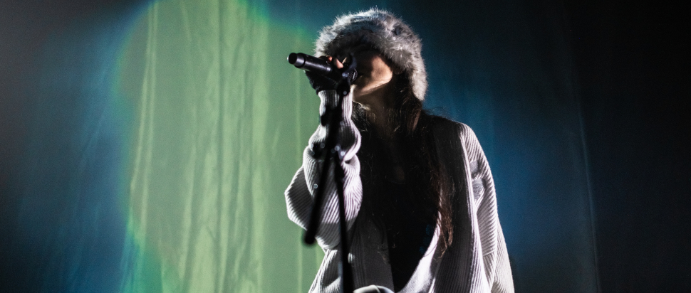 Oklou @QMU, Glasgow. 1 Dec 2025