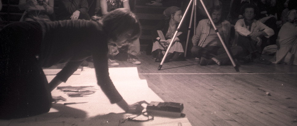 Marina Abramović, Rhythm 10 @ Richard Demarco Gallery (1973)