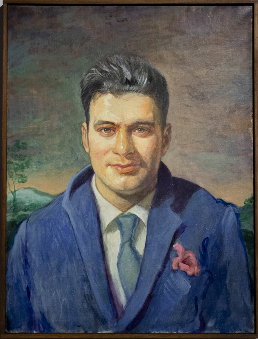 Michael Fullerton, Amin Yahouda (Iran), 2025, oil on linen