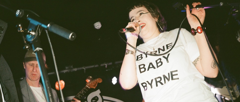 PVC performing at David Byrne's Night @ King Tut's, Glasgow, 21 Jan