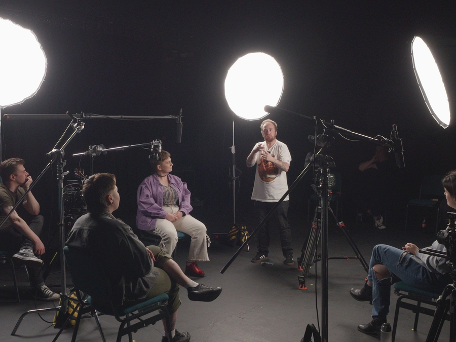 Still from the short film Each to Their Own World.