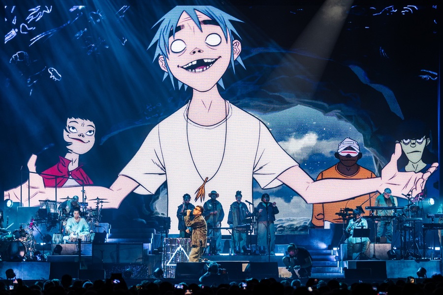 Gorillaz @ OVO Hydro, Glasgow, 24 Mar