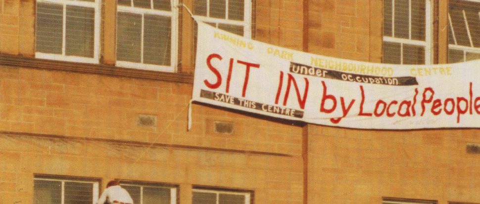 Kinning Park Complex - sit-in