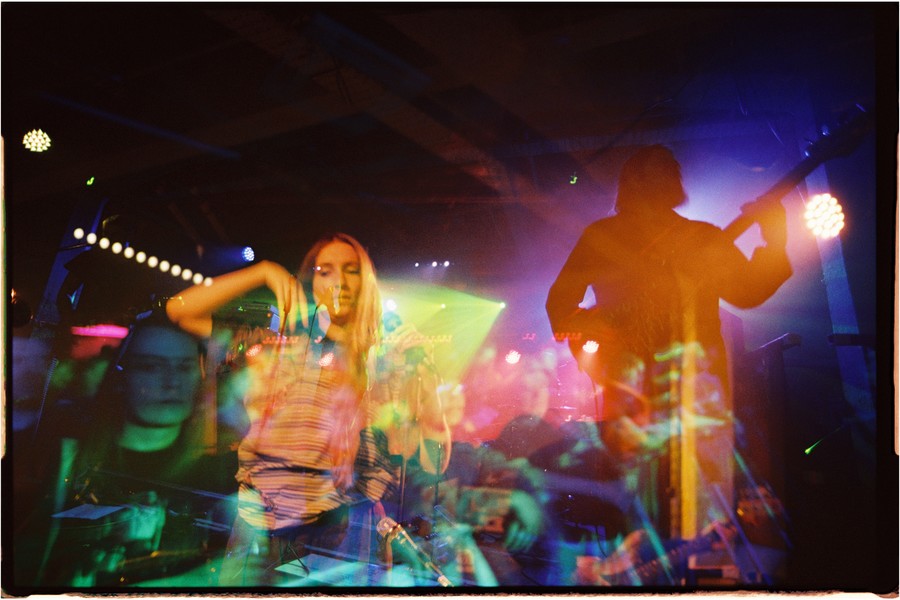 Double exposure photo of Dry Cleaning.