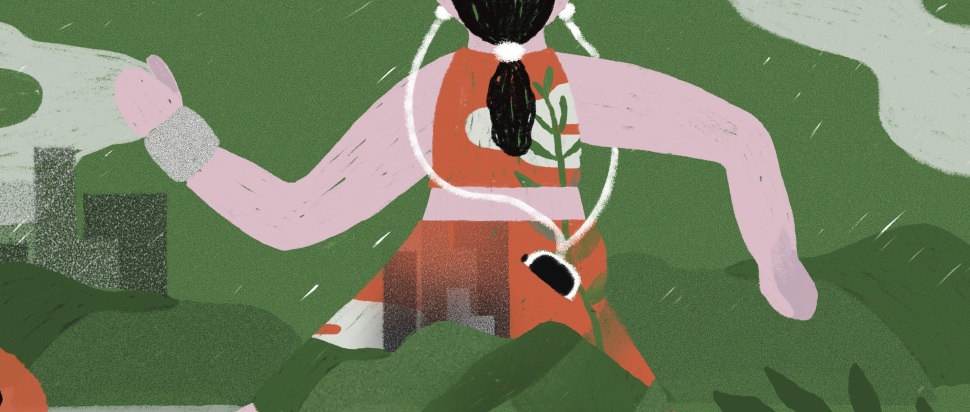 Running illustration