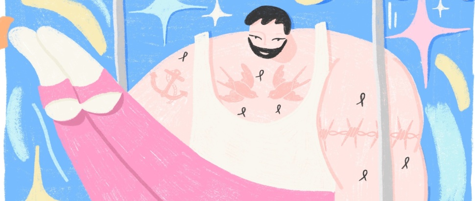 Gymnastics illustration